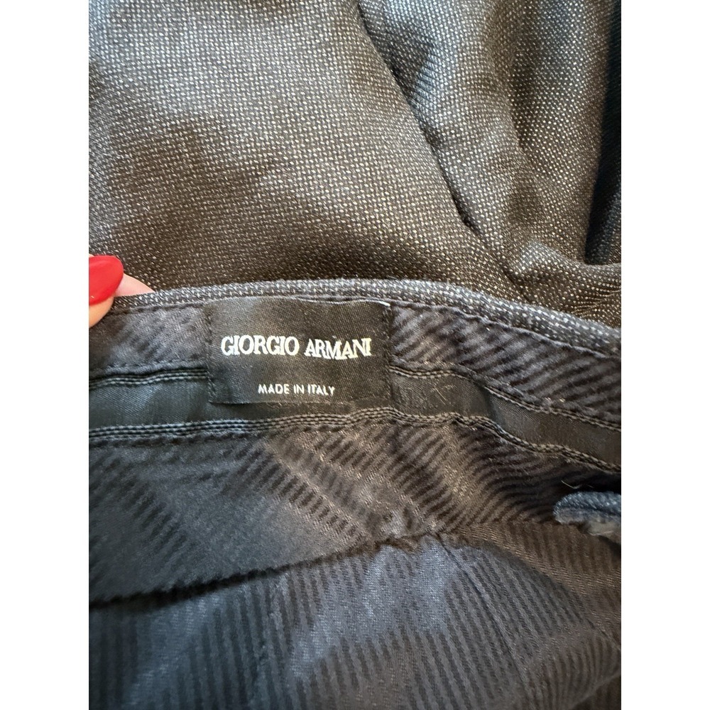 Giorgio Armani Men's Grey Wool & Silk Two Piece Suit SOFT LINE Size 50R Gray - Picture 14 of 16
